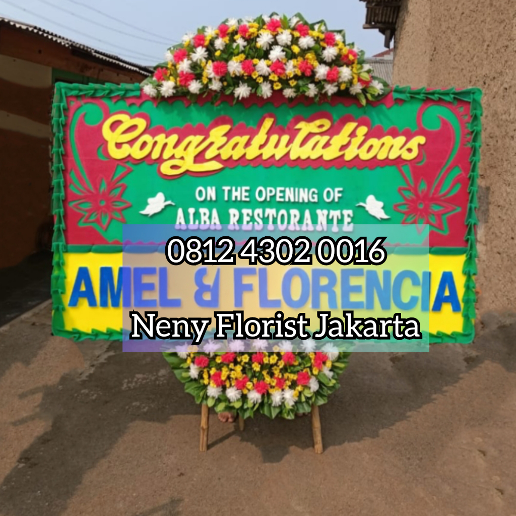 Bunga papan ucapan selamat